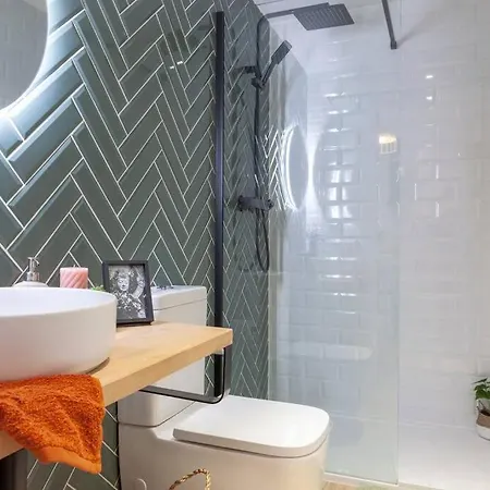 Al5 Seaside Bliss-stylish Loft Steps From Malvarrosa Appartement *